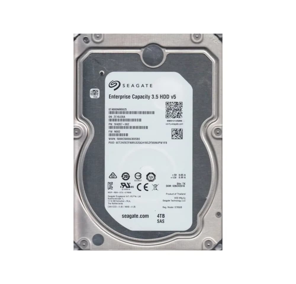 1V4207-002 - Seagate 4TB 7200RPM SAS 12Gb/s 3.5-in Hard Drive
