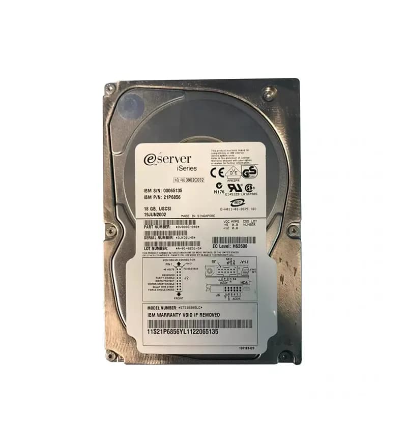 21P6856 - IBM 18GB SCSI 10000RPM 3.5-Inch Hard Drive