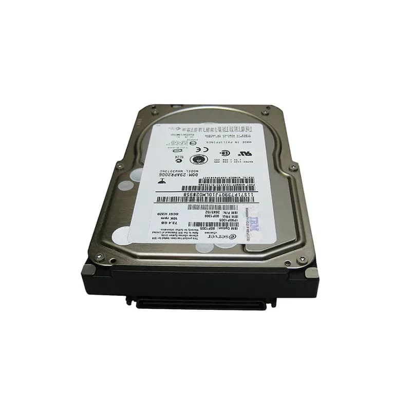 26K5152 - IBM 73.4GB 10000RPM SCSI 320MB/s 3.5-in Hard Drive