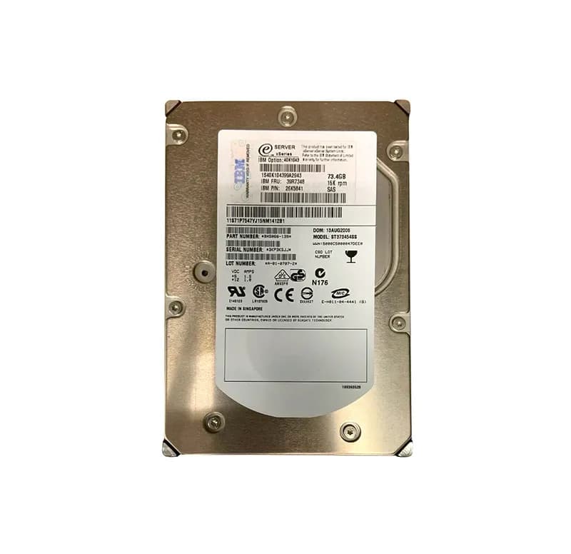 26K5841 - IBM 73.4GB 15000RPM SAS 3Gb/s 16MB Cache 3.5-Inch Hard Drive
