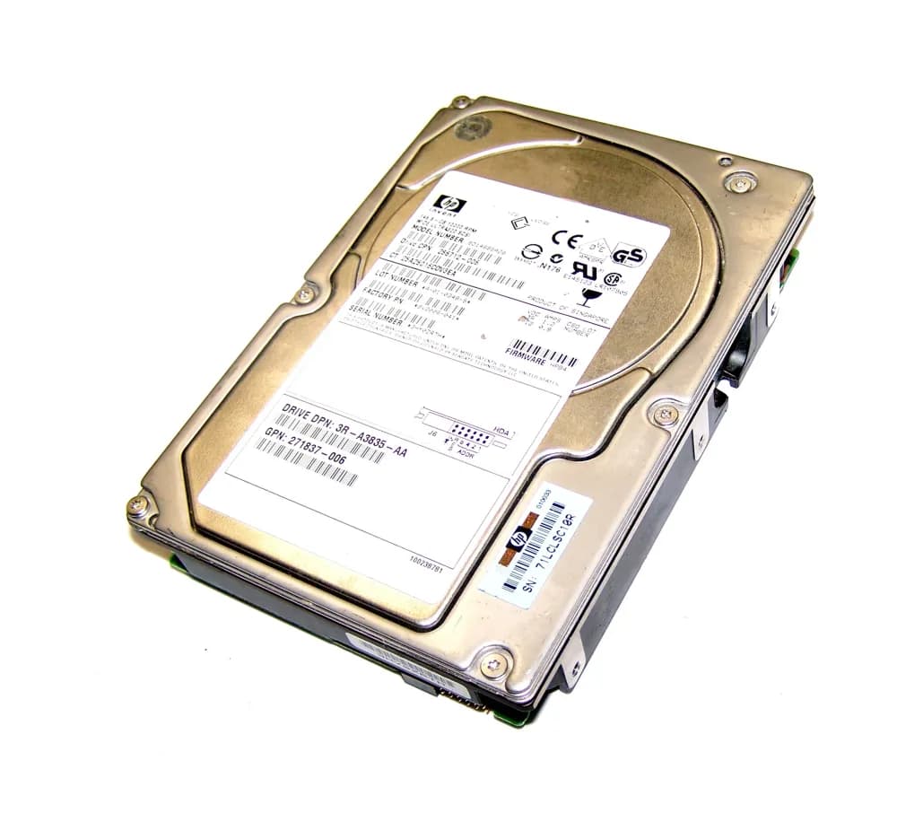 286712-006 - HP 146GB 10000RPM SCSI 320MB/s 3.5-in Hard Drive
