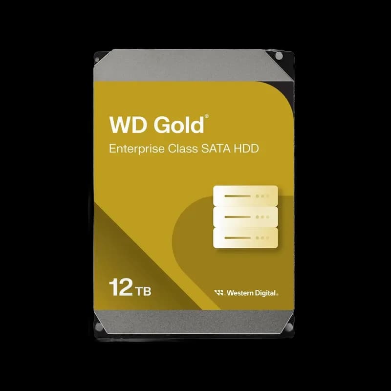 2W11076 - Western Digital Gold 12TB 7200RPM SATA 3.5-Inch Hard Drive