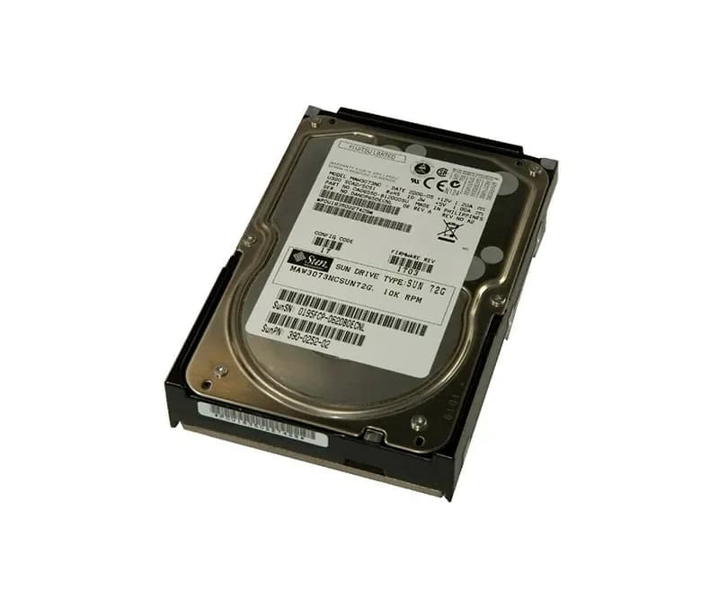 390-0252-02 - Sun 73GB 10000RPM SCSI 320MB/s 3.5-in Hard Drive