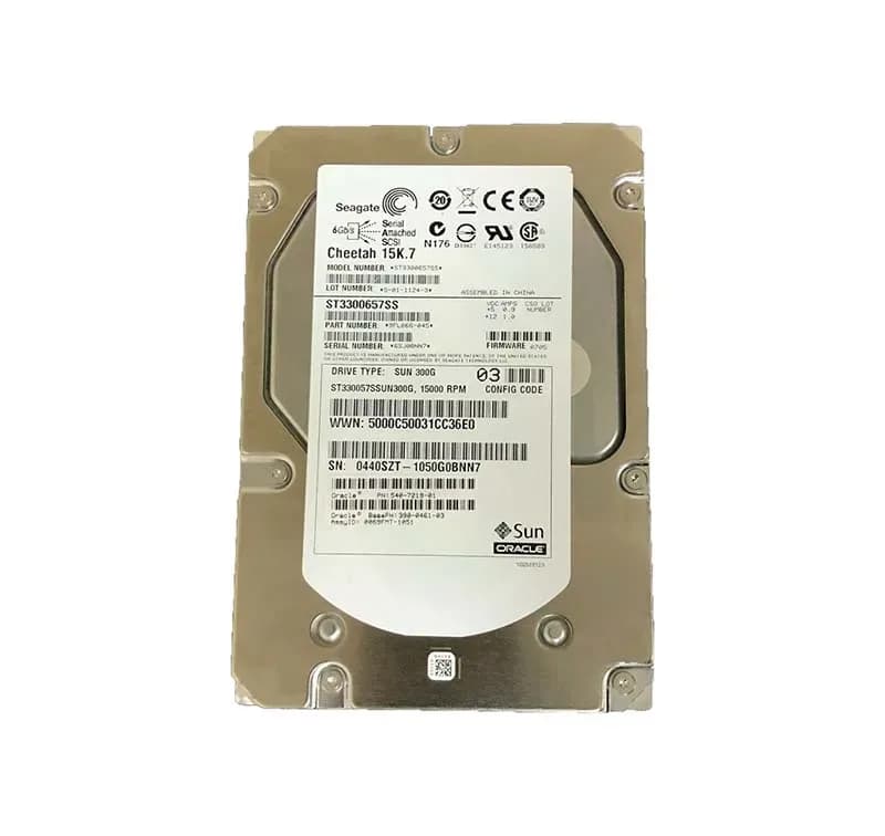 390-0461-04 - Sun 300GB 15000RPM SAS 3Gb/s 3.5-in Hard Drive