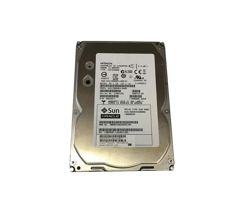 390-0483 - Sun 600GB 15000RPM SAS 6Gb/s Hot Swap 3.5-in HDD