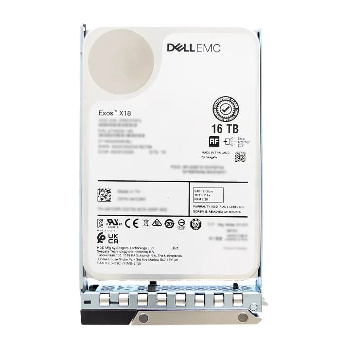400-BLBW - Dell 16TB 7200RPM SAS 3.5-Inch Hard Drive