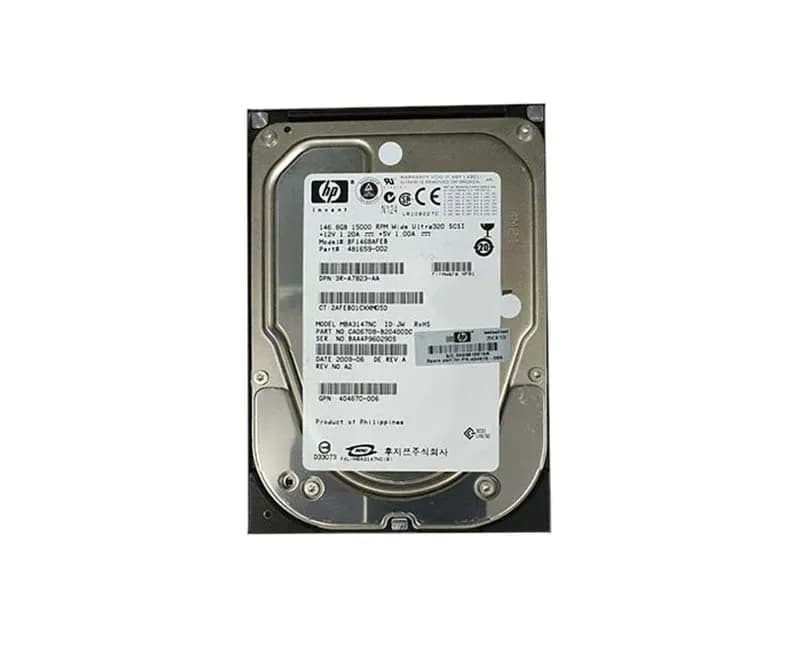 404670-006 - HP 146GB 15000RPM SCSI 320MB/s 3.5-in Hard Drive