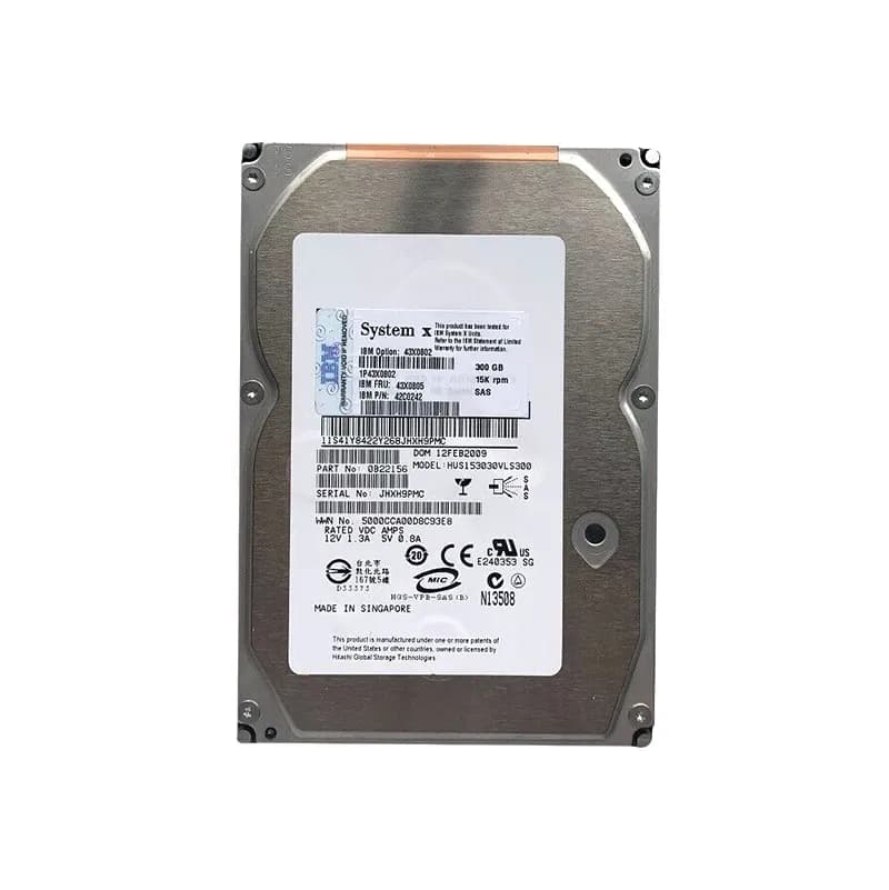 42C0242 - IBM 300GB 15000RPM SAS 3Gb/s 3.5-in Hard Drive