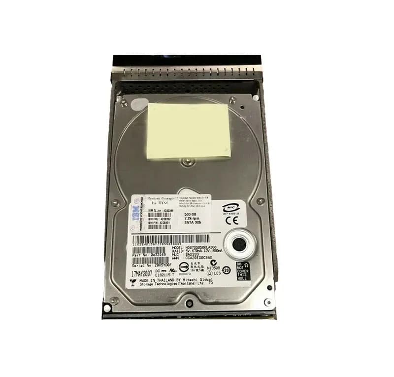 42D0392 - IBM 500GB 7200RPM SATA 3Gb/s 3.5-in Hard Drive