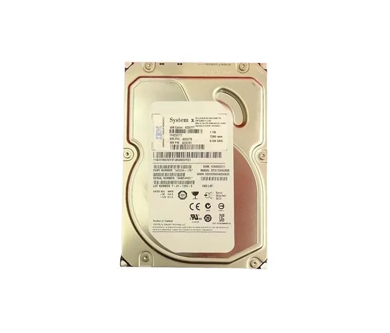 42D0777 - IBM 1TB 7200RPM SAS 6Gb/s 3.5-in Hard Drive