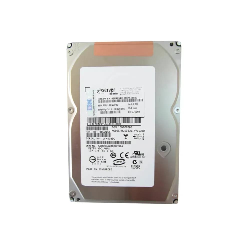 42R4234 - IBM 146GB 15000RPM SAS 3Gb/s Hot Swap 3.5-in HDD