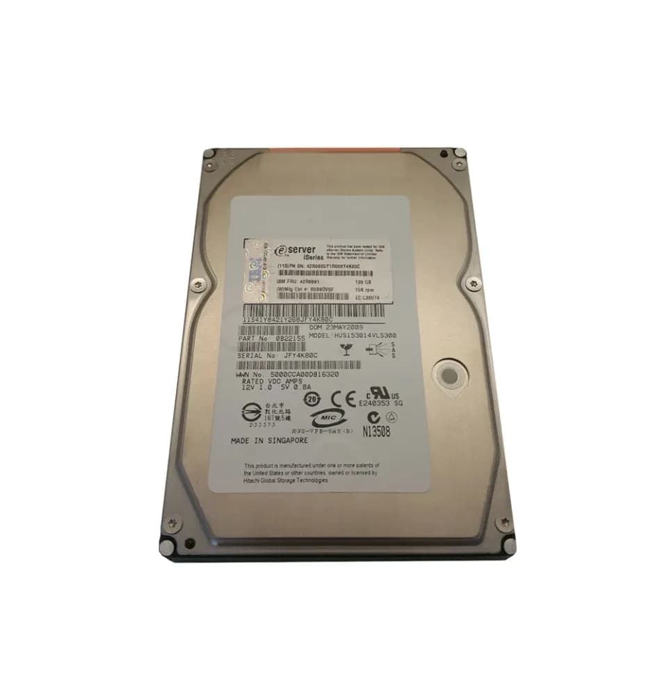 42R6685 - IBM 139.5GB 15000RPM SAS 3Gb/s 3.5-in Hard Drive
