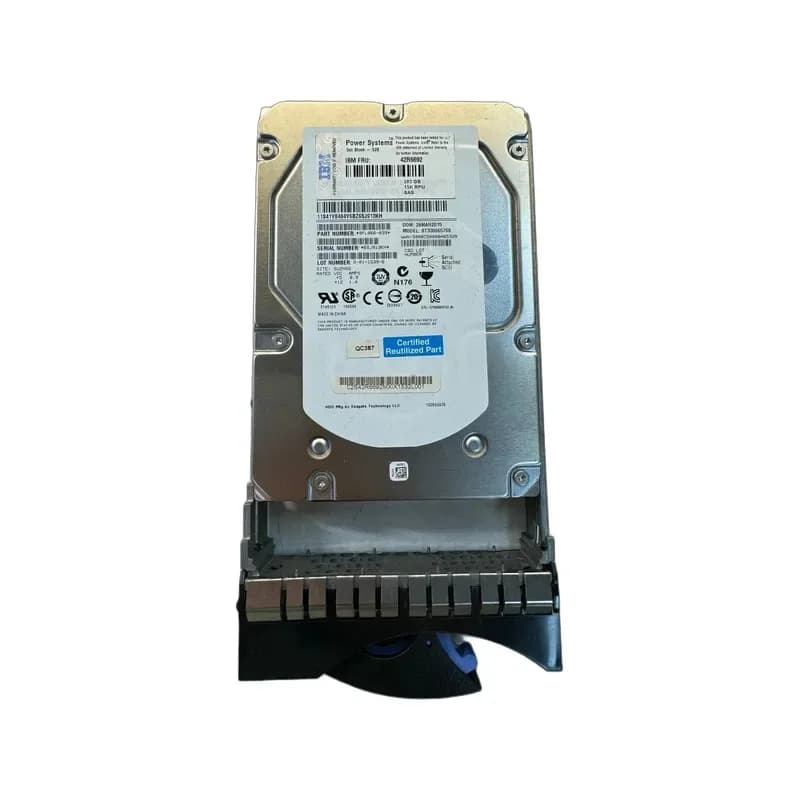 42R6692 - IBM 283GB 15000RPM SAS 3Gb/s 16MB Cache 3.5-Inch Hard Drive