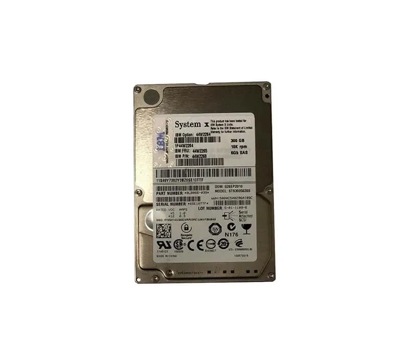 44W2268 - IBM 300GB 10000RPM SAS 6Gb/s Hot Swap 2.5-in HDD