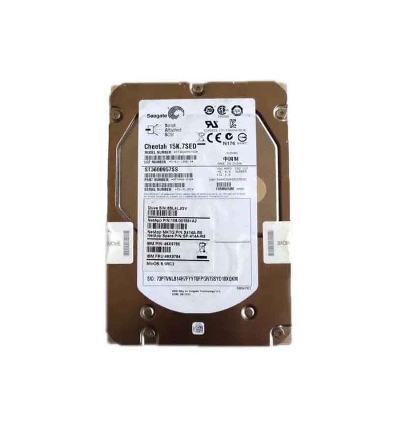 46X9784 - IBM 600GB SAS 15000RPM 3.5-Inch Hard Drive