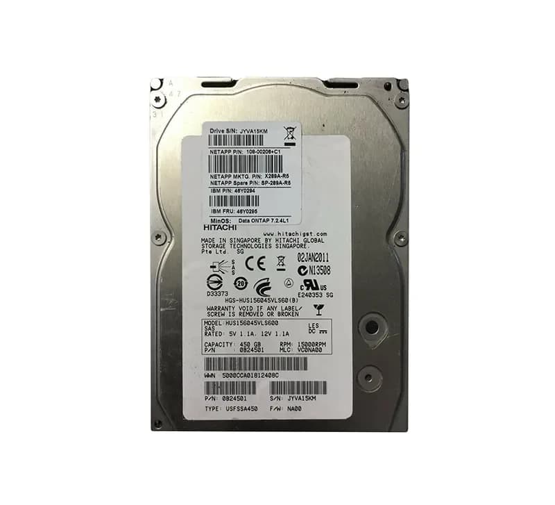 46Y0295 - IBM 450GB 15000RPM SAS 6Gb/s 3.5-Inch Hard Drive