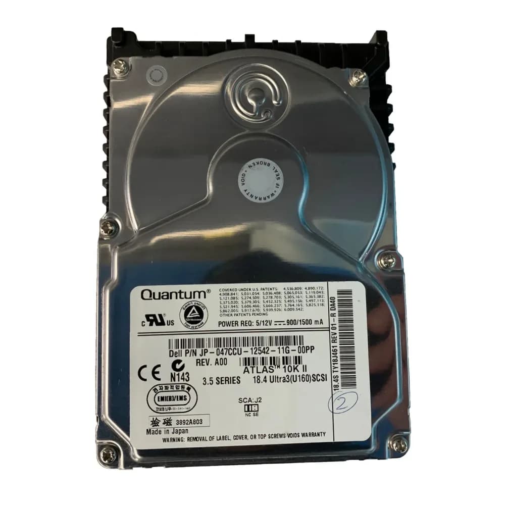 47CCU - Dell 18.4GB 10000RPM SCSI 160MB/s 3.5-in Hard Drive