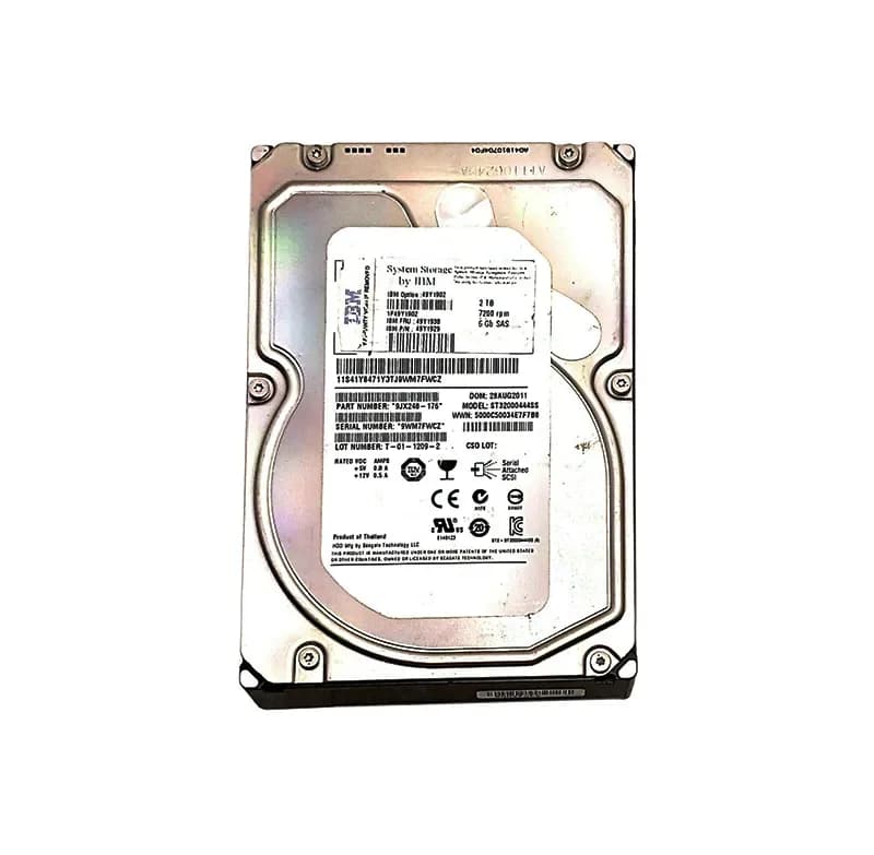 49Y1929 - IBM 2TB 7200RPM SAS 6Gb/s 3.5-in Hard Drive