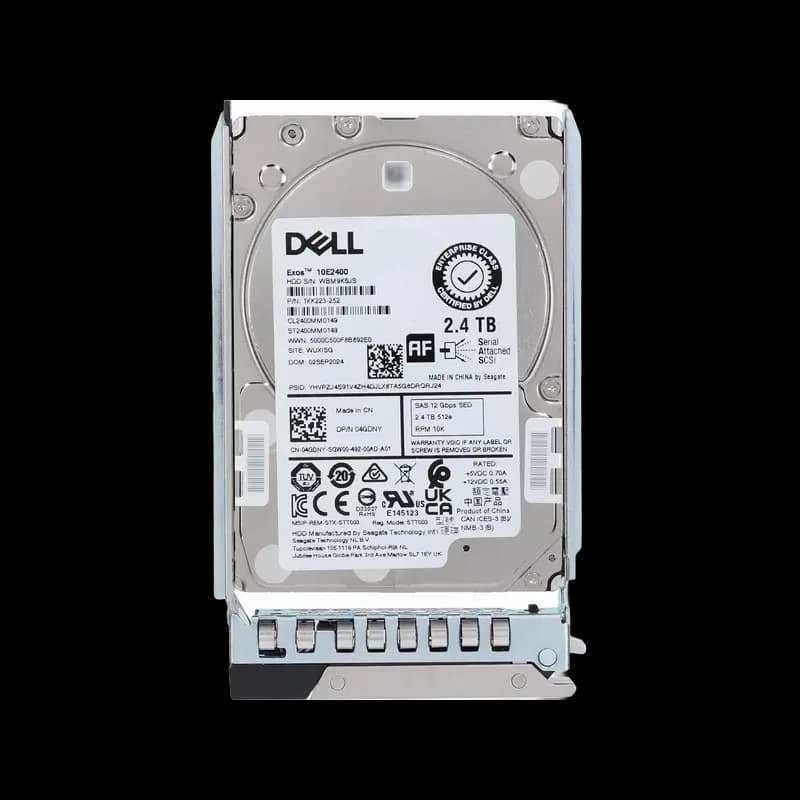 4GDNY - Dell 2.4TB 10000RPM SAS 2.5-Inch Hard Drive