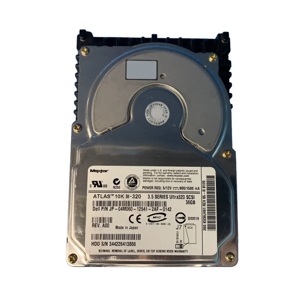 4M060 - Dell 36GB 10000RPM SCSI 320MB/s 3.5-in Hard Drive