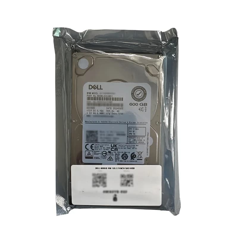 4WX8Y - Dell 600GB 10000RPM SAS 2.5-Inch Hard Drive