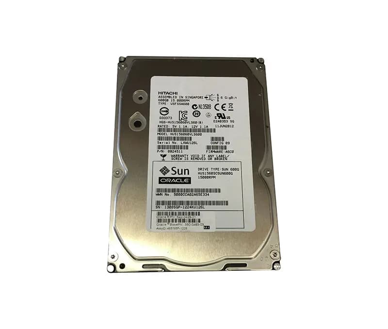 542-0428 - Sun 600GB 15000RPM SAS 6Gb/s 3.5-Inch Hard Drive