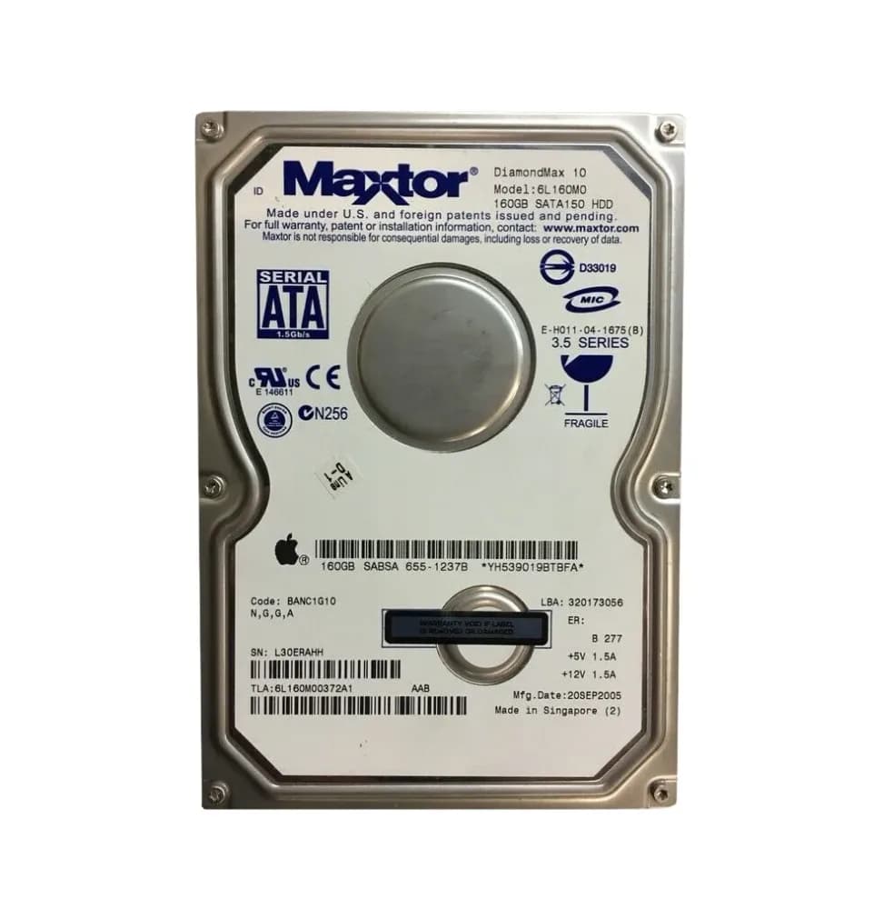 6L160M0 - HP 160GB 7200RPM SATA 1.5Gb/s 3.5-in Hard Drive