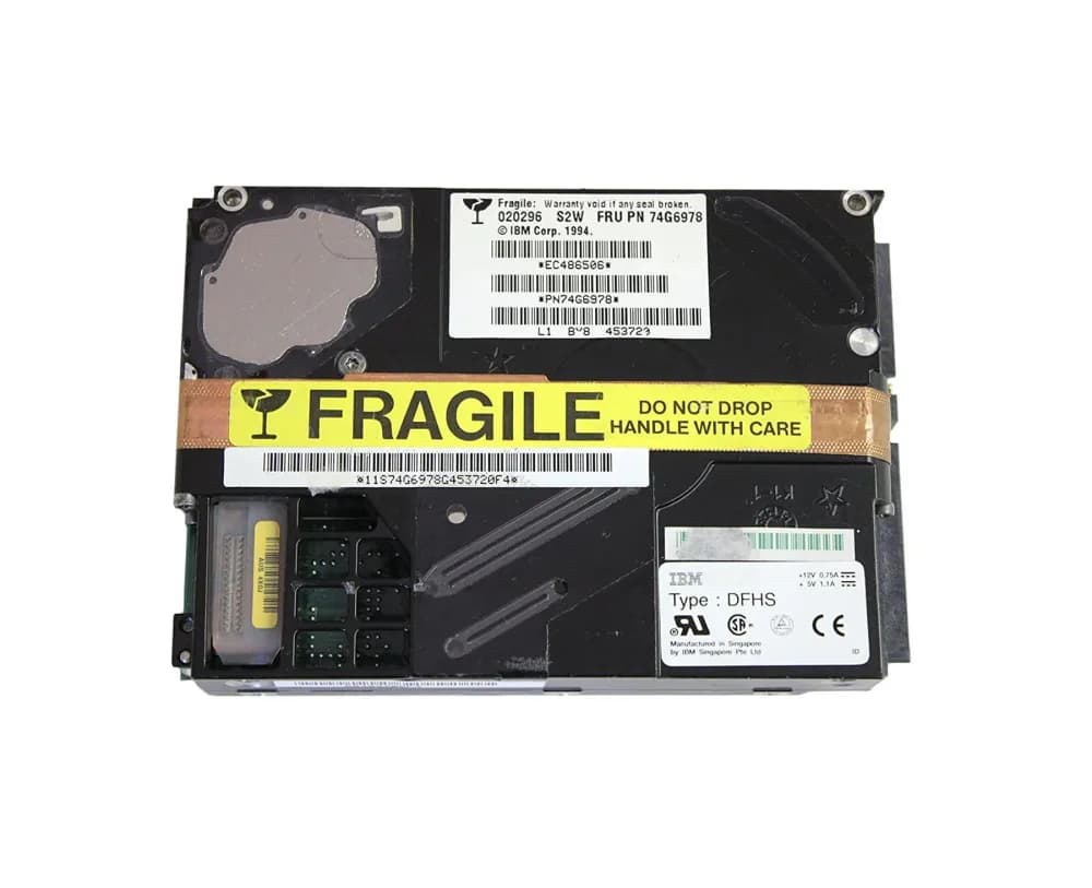 74G6978 - IBM 2GB 7.2K Fast Wide SCSI 68-Pin 512KB 3.5-in HDD