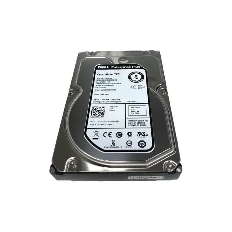 7YXTH - Dell 2TB 7200RPM SAS 6Gb/s 3.5-in Hard Drive