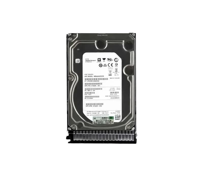 819200-001 - HP 8TB 7200RPM SATA 6Gb/s 3.5-in Hard Drive