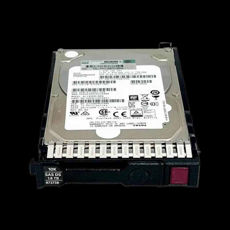 872483-007 - HPE 1.8TB SAS 12Gb/s 2.5-Inch Hard Drive