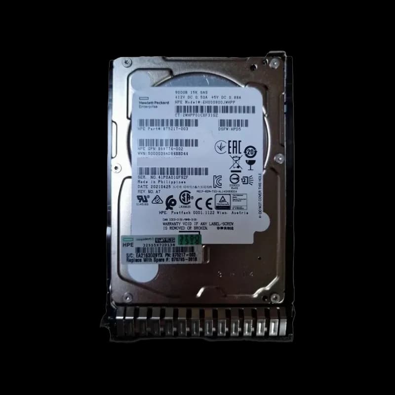872848-005 - HPE 900GB SAS 12Gb/s 2.5-Inch Hard Drive