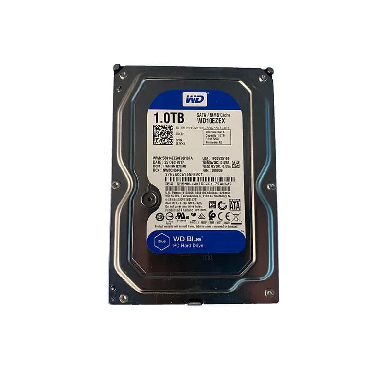 8JYXK - Dell 1TB 7200RPM SATA 6Gb/s 3.5-in Hard Drive