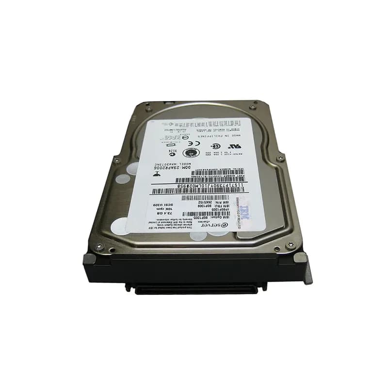 90P1309 - IBM 73.4GB 10000RPM SCSI 320MB/s 3.5-in Hard Drive