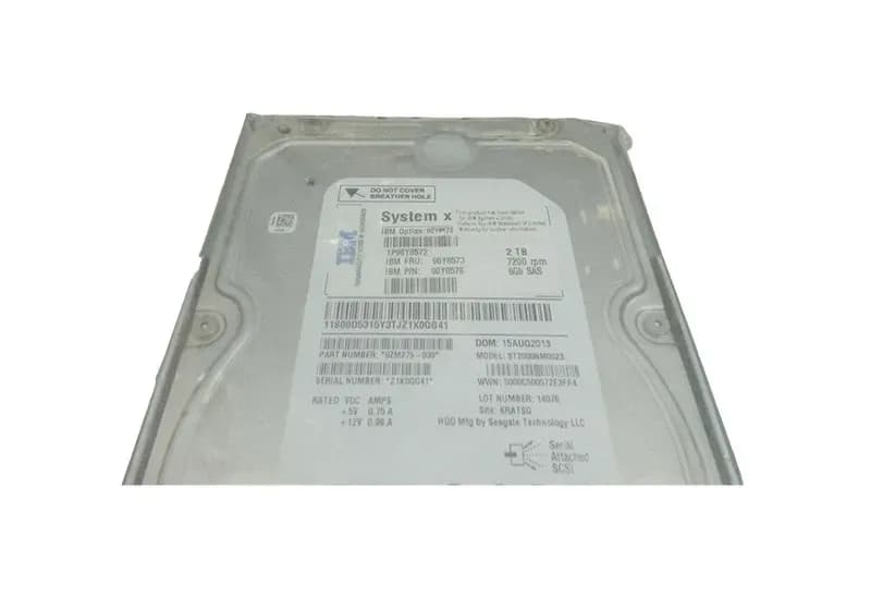 90Y8572 - IBM 2TB 7200RPM SAS 6Gb/s 3.5-in Hard Drive