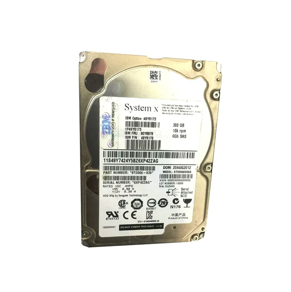 90Y8878 - IBM 300GB 10000RPM SAS 2.5-Inch Hard Drive