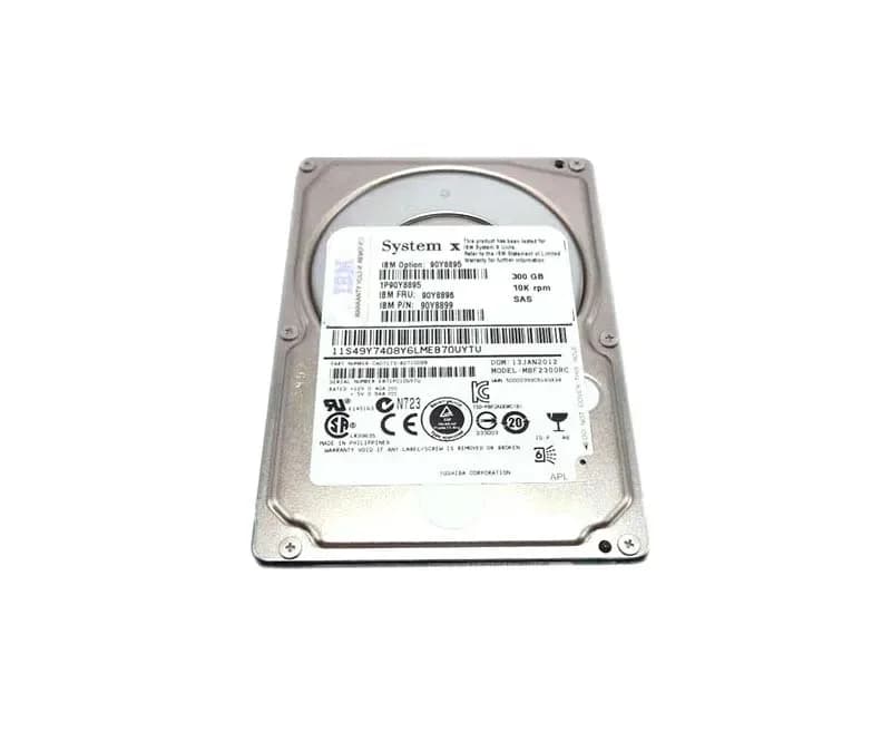 90Y8899 - IBM 300GB SAS 10000RPM 2.5-inch Hard Drive