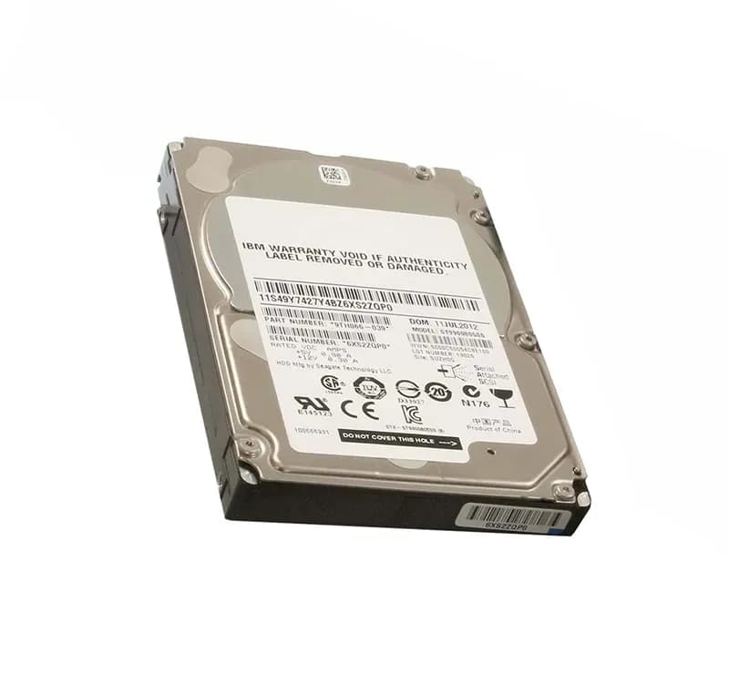95P8756 - IBM 900GB 10000RPM SAS 6Gb/s 64MB Cache 2.5-inch Hard Drive