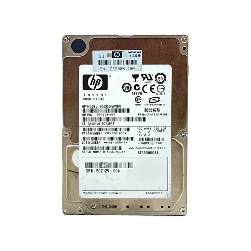 9FK066-005 - Seagate 300GB 10K SAS 6Gb/s 16MB Cache (SED) 2.5-in HDD