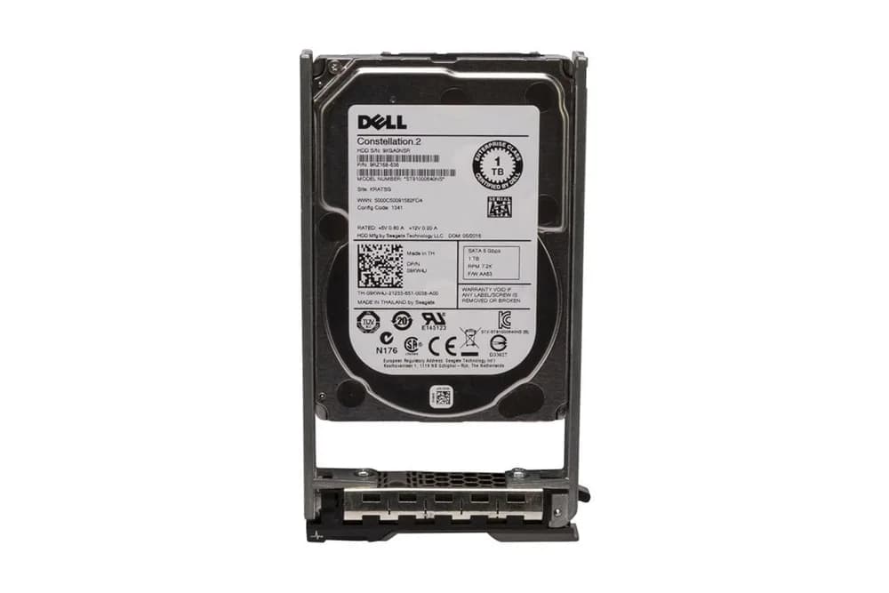 9KW4J - Dell 1TB 7200RPM SATA 6Gb/s 2.5-Inch Hard Drive
