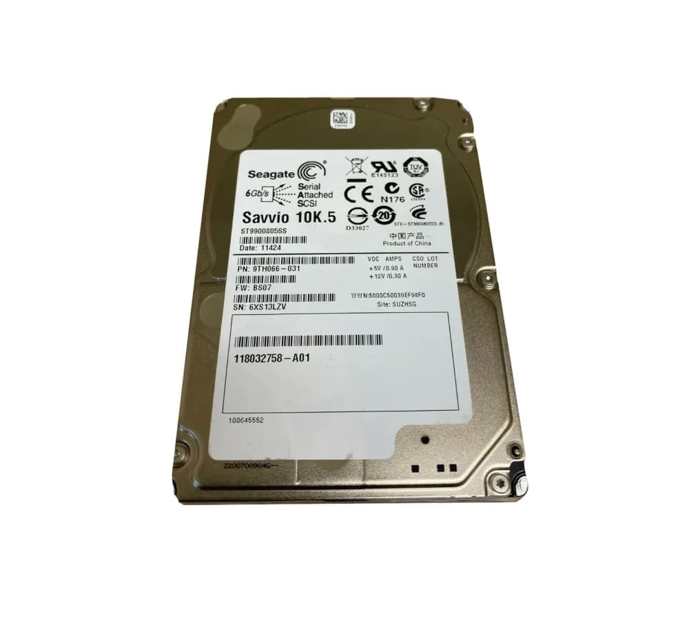 9TH066-031 - Seagate 900GB 10000RPM SAS 6Gb/s 64MB Cache 2.5-in HDD