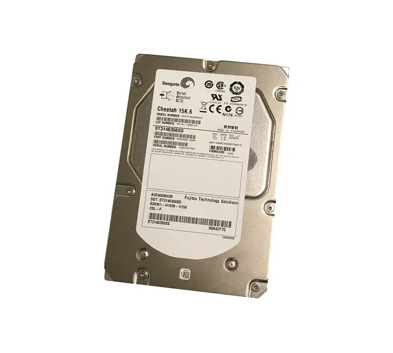 A3C40096035 - Fujitsu 146GB 15000RPM SAS 3Gb/s 16MB Cache 3.5-in HDD