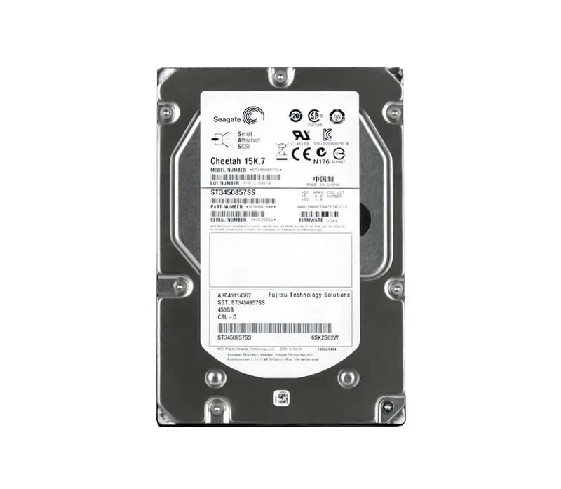 A3C40114567 - Fujitsu 450GB 15000RPM SAS 6Gb/s 16MB Cache 3.5-in HDD