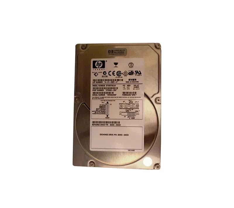A6060-69003 - HP 36.4GB 10000RPM SCSI 160MB/s 3.5-in Hard Drive