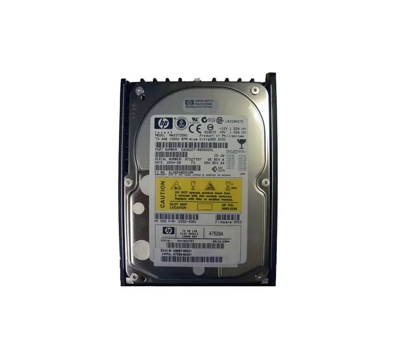 A7529A - HP 73GB 15000RPM SCSI 320MB/s 3.5-in Hard Drive