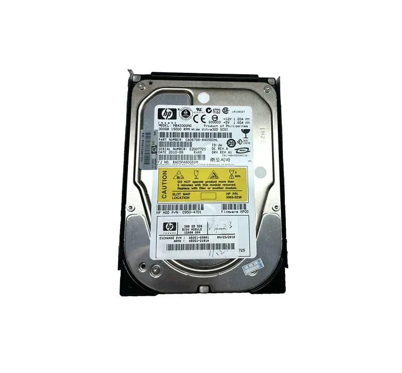 AD261-69001 - HP 300GB 15000RPM SCSI 320MB/s 3.5-in Hard Drive