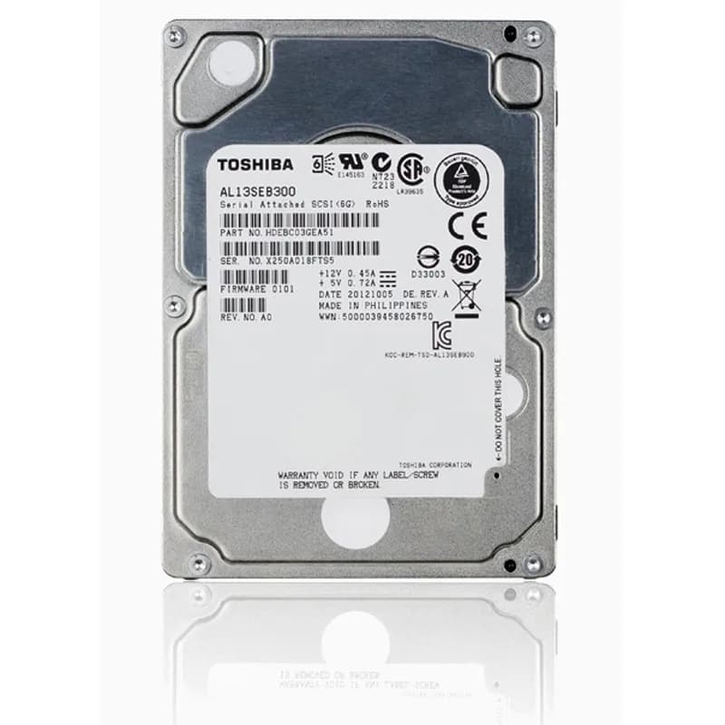 AL13SEB300 - Toshiba 300GB 10000RPM SAS 2.5-Inch Hard Drive