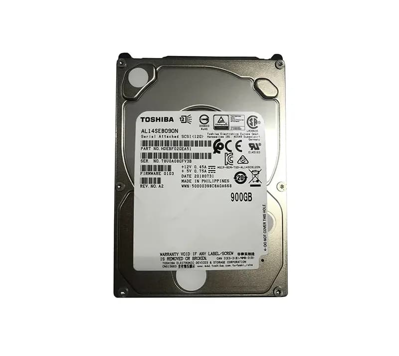 AL14SEB090N - Toshiba 900GB 10k RPM SAS 12Gb/s 2.5-in HDD