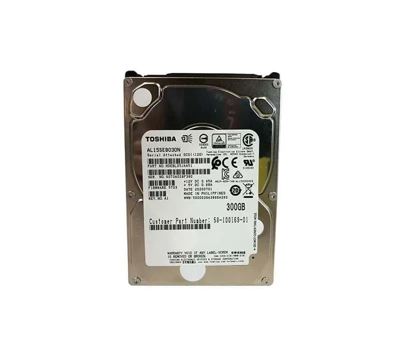 AL15SEB030N - Toshiba 300GB 10K SAS 12Gb/s 128MB Cache 2.5-in HDD