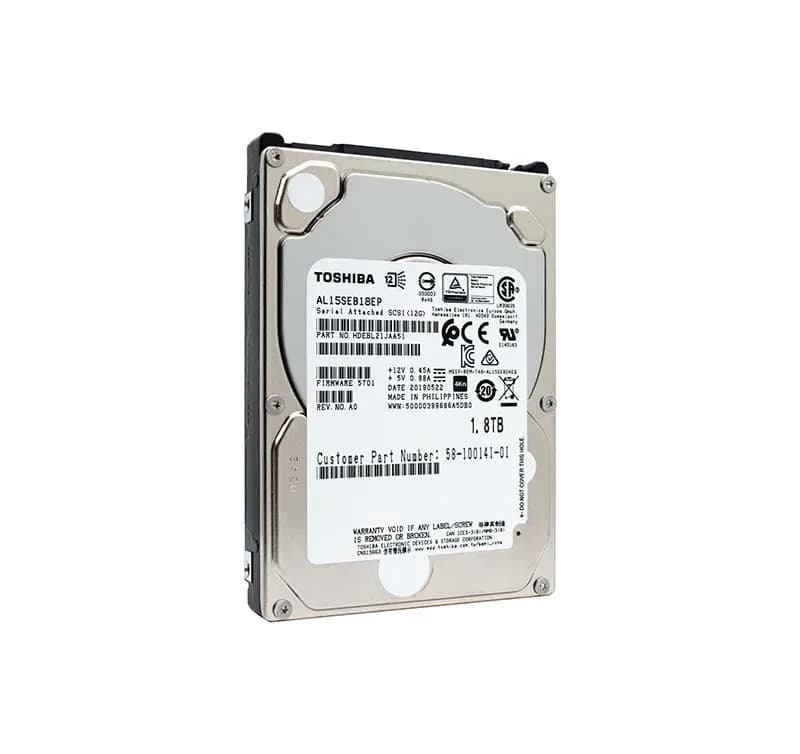 AL15SEB18EP - Toshiba 1.8TB 10000RPM SAS 12Gb/s 2.5-in Hard Drive